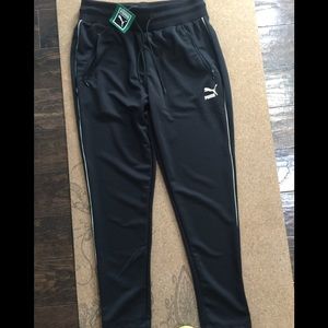 Puma track pants medium NWT